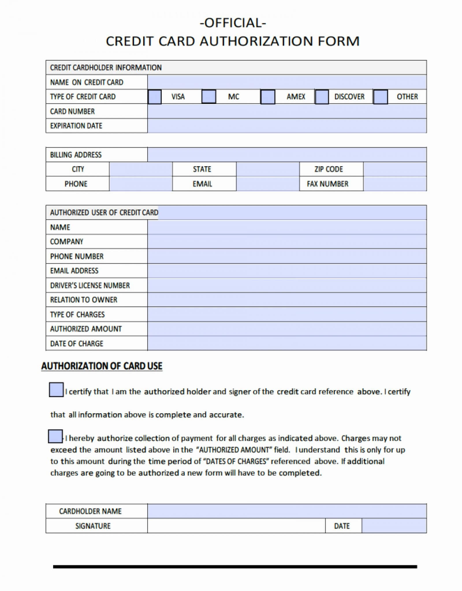 001 Credit Card Authorization Form Template Ideas Surprising Within Credit Card Authorisation Form Template Australia