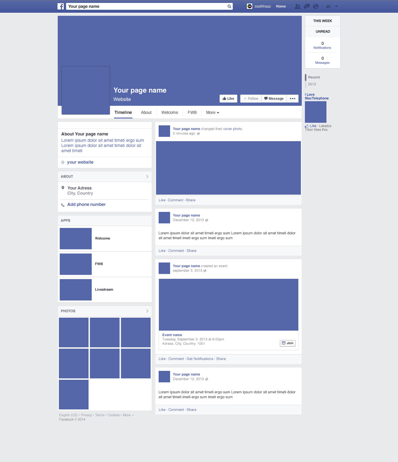 001 Template Ideas Facebook Profile Page Incredible Like Pdf Inside Html5 Blank Page Template