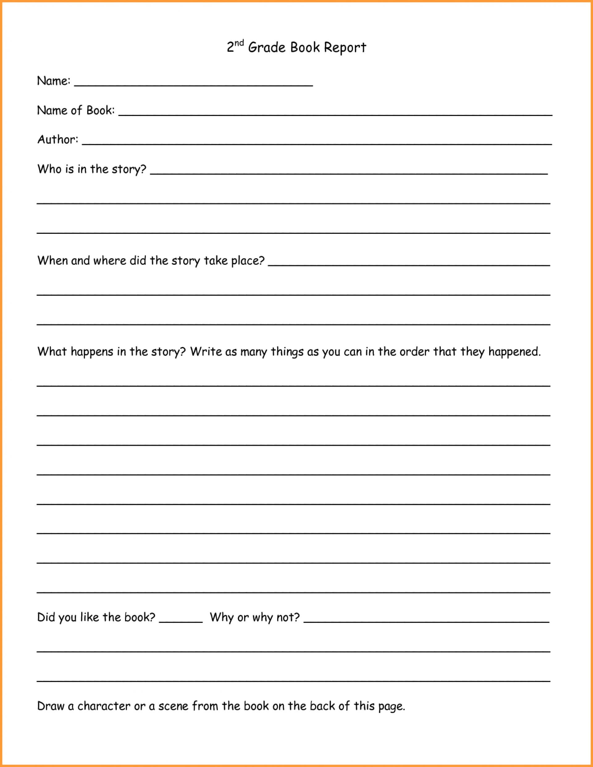 001 Template Ideas Free Book Report Wondrous Templates Inside Book Report Template Middle School