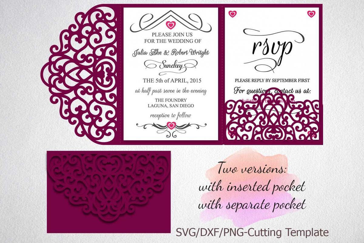 001 Tri Fold Invitations Template Excellent Ideas Business With Free Svg Card Templates