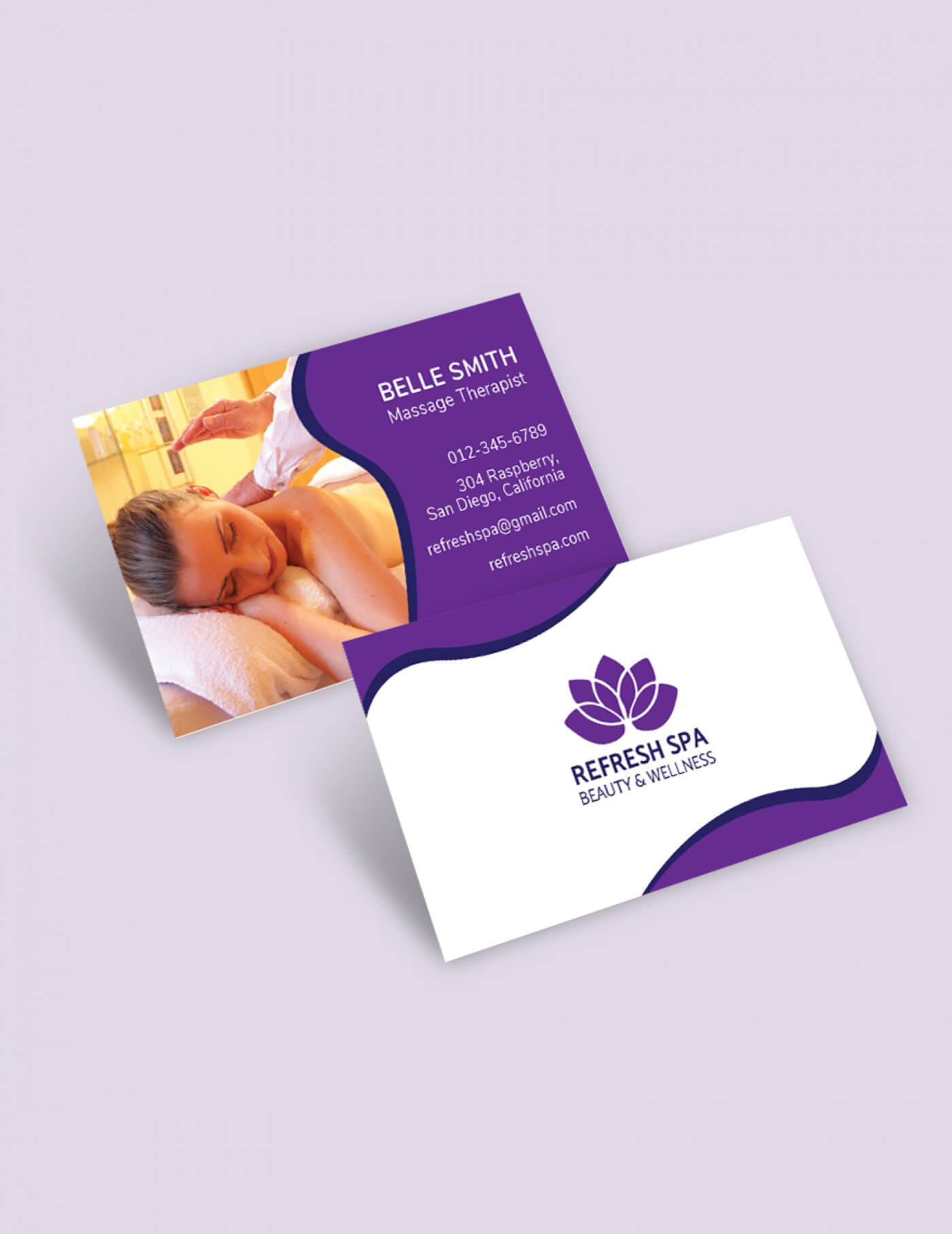 001 Word Image Best Business Card Templates Template Within Massage Therapy Business Card Templates