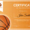 002 Basketball Award Certificate28129 Certificate Template With Basketball Certificate Template
