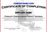 002 Forklift Truck Training Certificate Template Free Osha pertaining to Forklift Certification Template