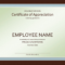 002 Template Ideas Certificate Employee Templatelab Com Of For Employee Anniversary Certificate Template