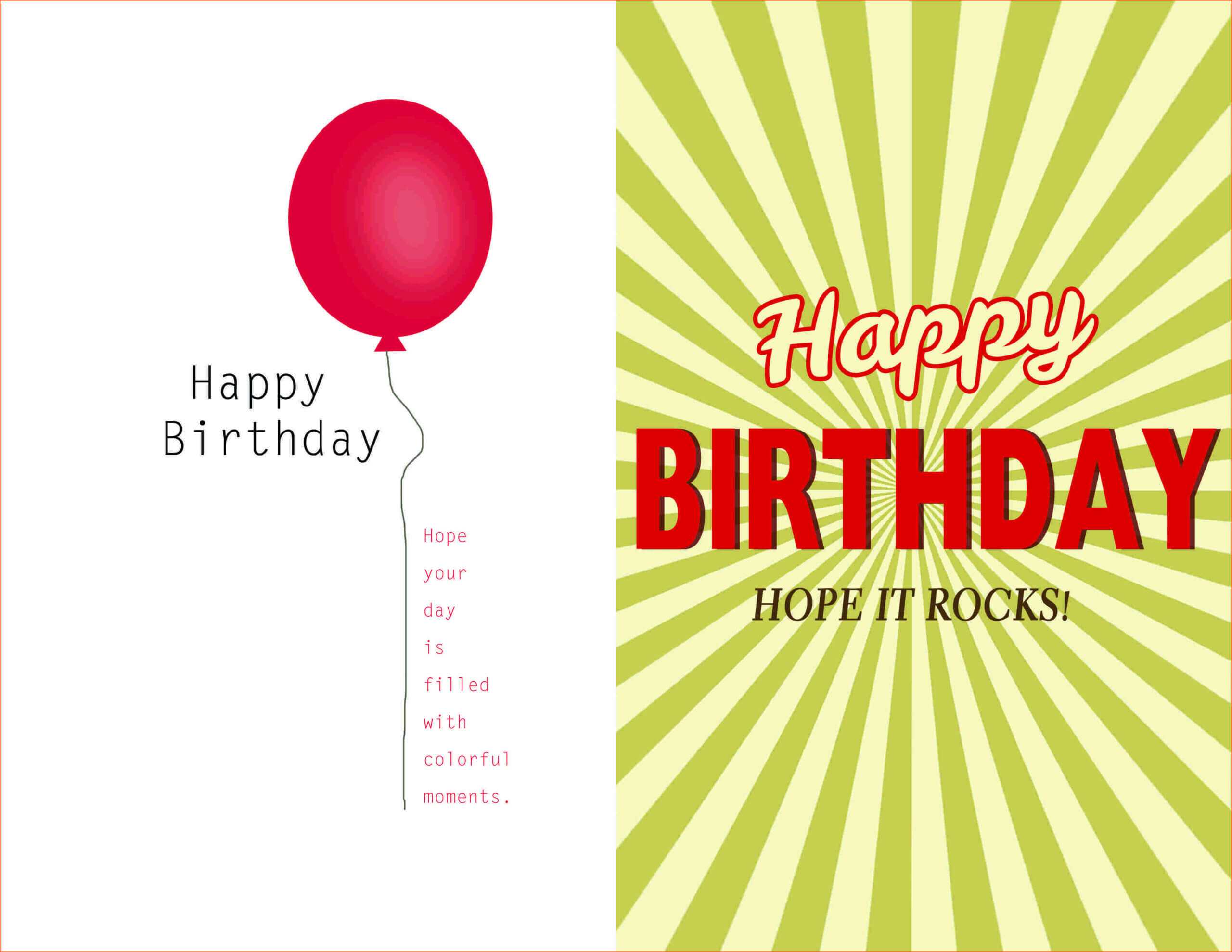 002 Template Ideas Creative Birthday Invitation Quarter Fold Regarding Birthday Card Template Microsoft Word