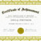 003 Certificate Of Achievement Template Free Ideas With Free Certificate Of Excellence Template