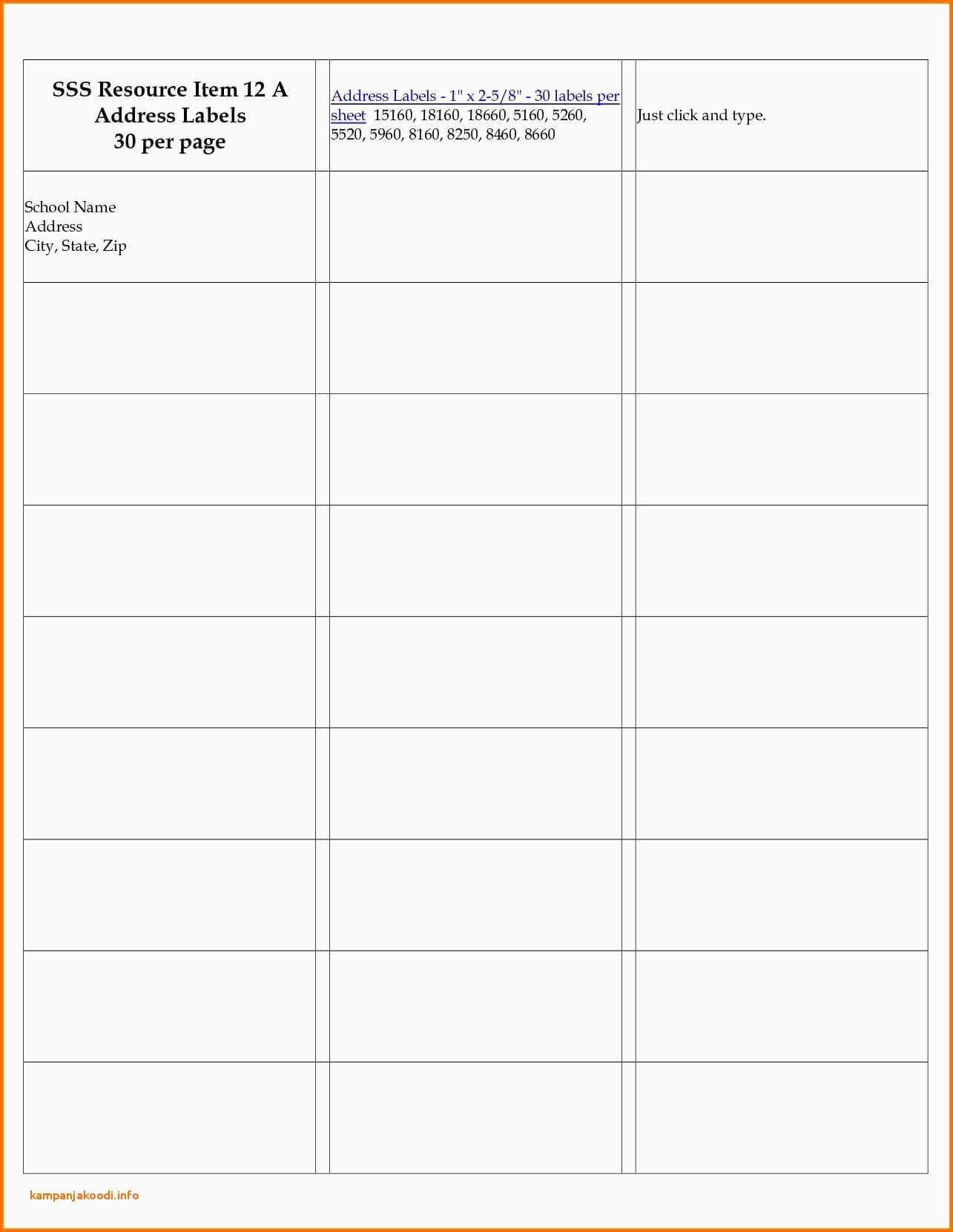 003 Label Templates For Word Per Sheet Labels Template In Word Label Template 12 Per Sheet