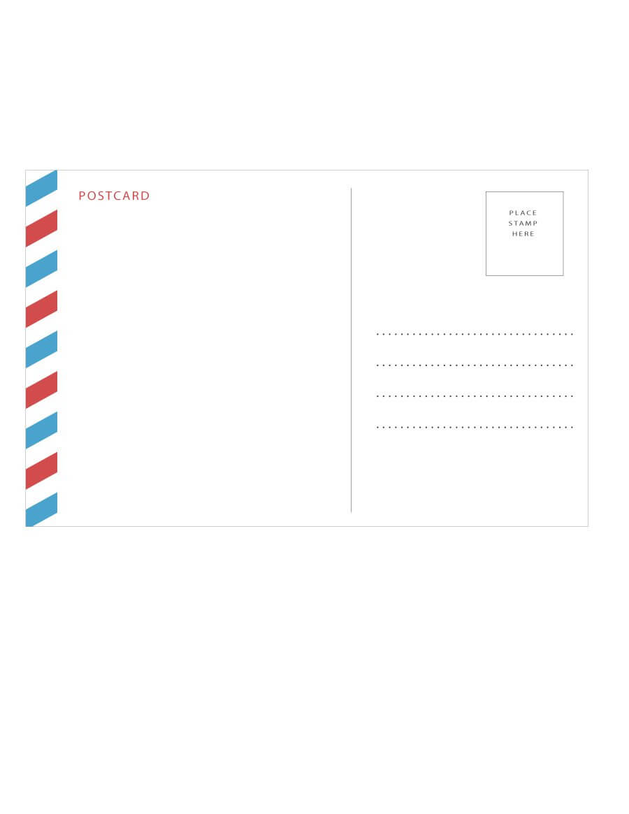003 Postcard Template Free Download Ideas Awesome Design For Post Cards Template