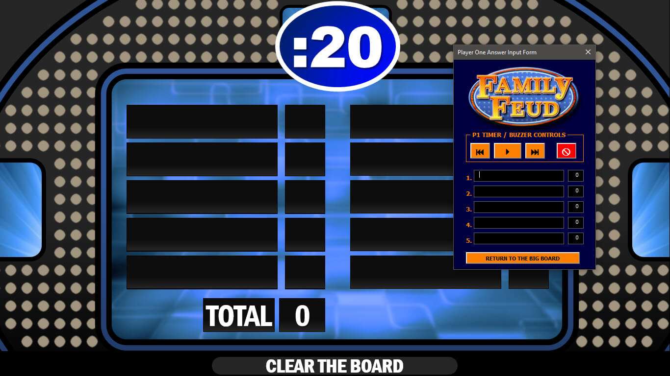 003 Template Ideas 580D4B With Family Feud Powerpoint Template Free Download