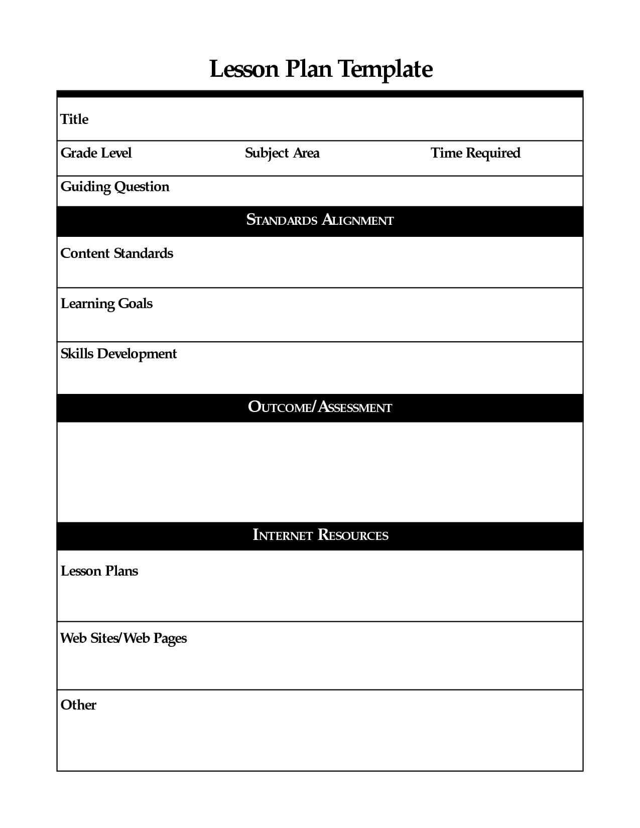 003 Template Ideas Madeline Hunter Lesson Plan Free Intended For Madeline Hunter Lesson Plan Template Blank