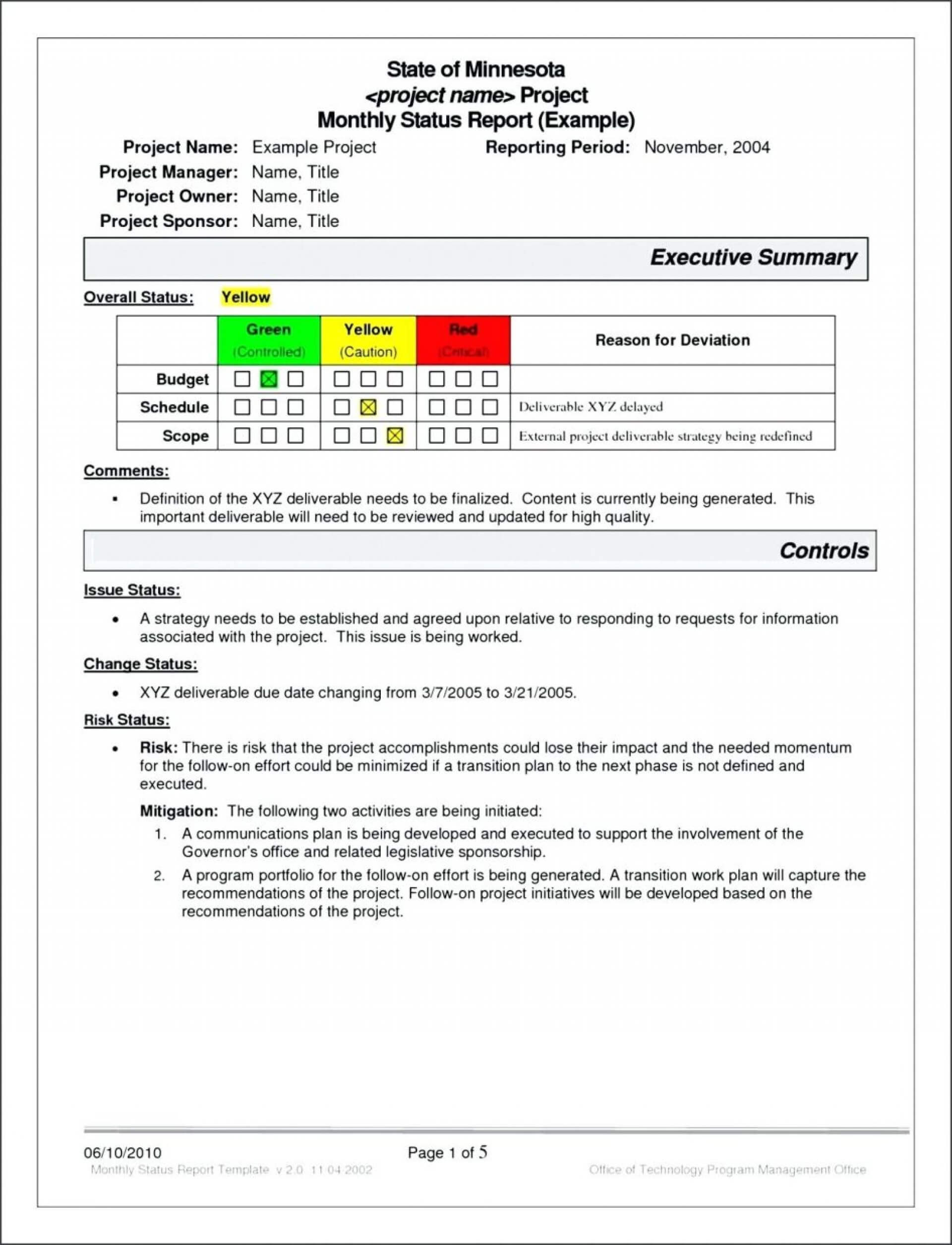 003 Template Ideas Status Report Project Amazing Management For Project Status Report Template Word 2010