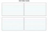 004 Best 5X8 Index Card Template Free In Word For Surprising for Word Template For 3X5 Index Cards