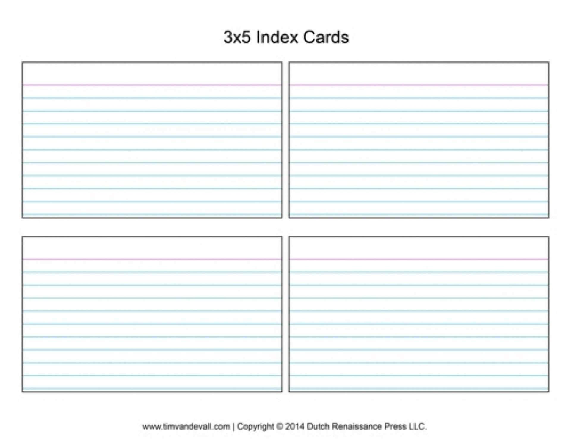 004 Best 5X8 Index Card Template Free In Word For Surprising For Word Template For 3X5 Index Cards