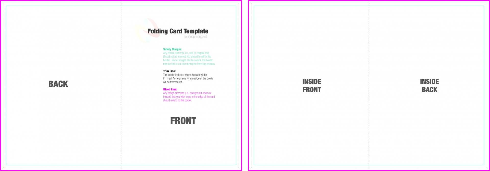 004 Blank Quarter Fold Card Template Free Ideas Greeting Inside Quarter Fold Card Template