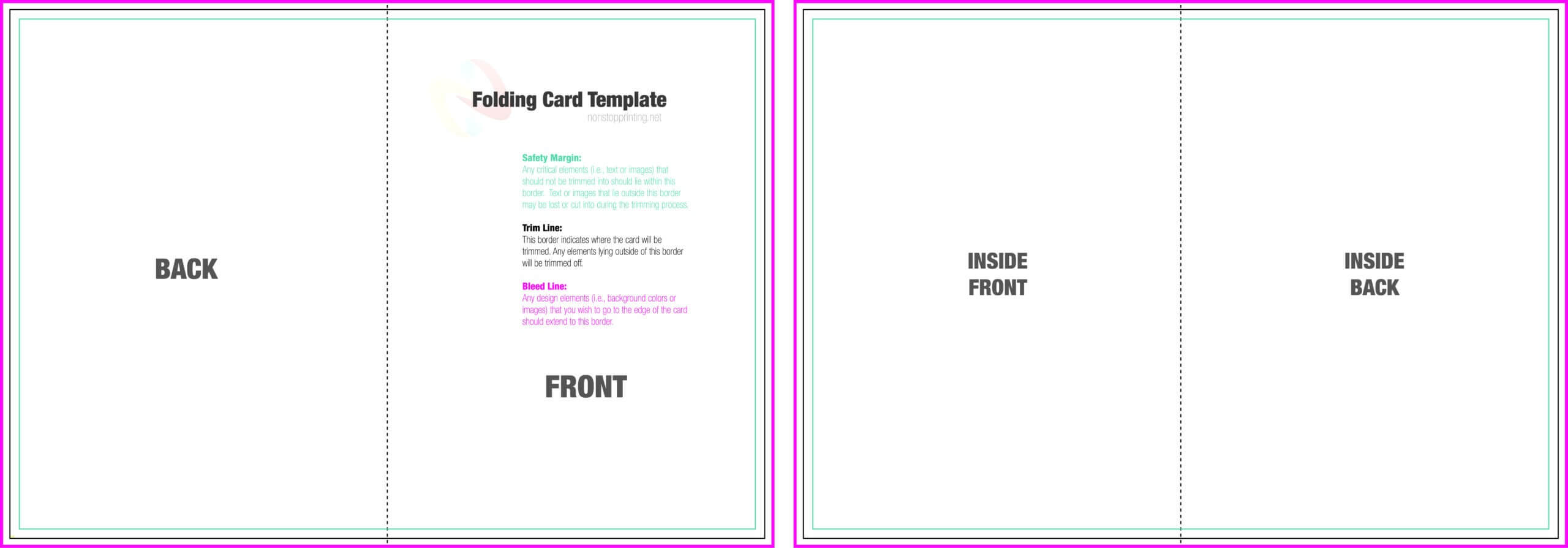 004 Blank Quarter Fold Card Template Free Ideas Greeting With Blank Quarter Fold Card Template