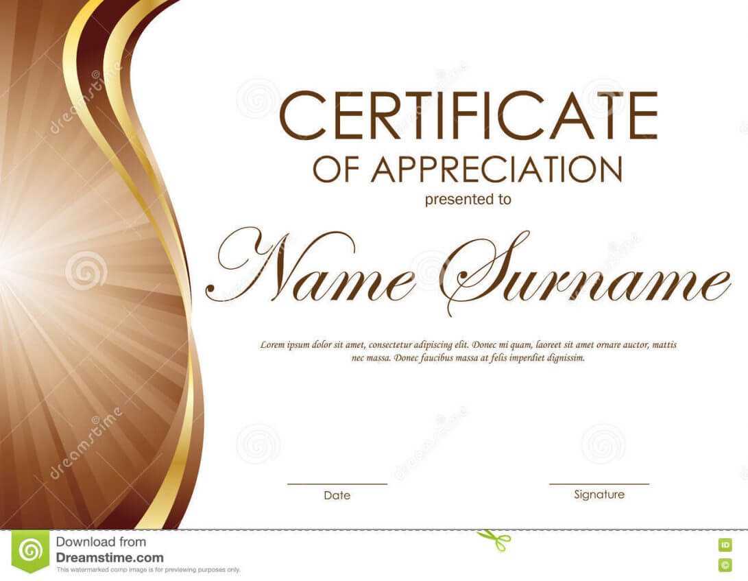 004 Certificate Of Appreciation Templates Free Download Throughout Powerpoint Certificate Templates Free Download