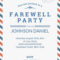 004 Farewell Party Invitation Invitations Templates Template Pertaining To Bon Voyage Card Template
