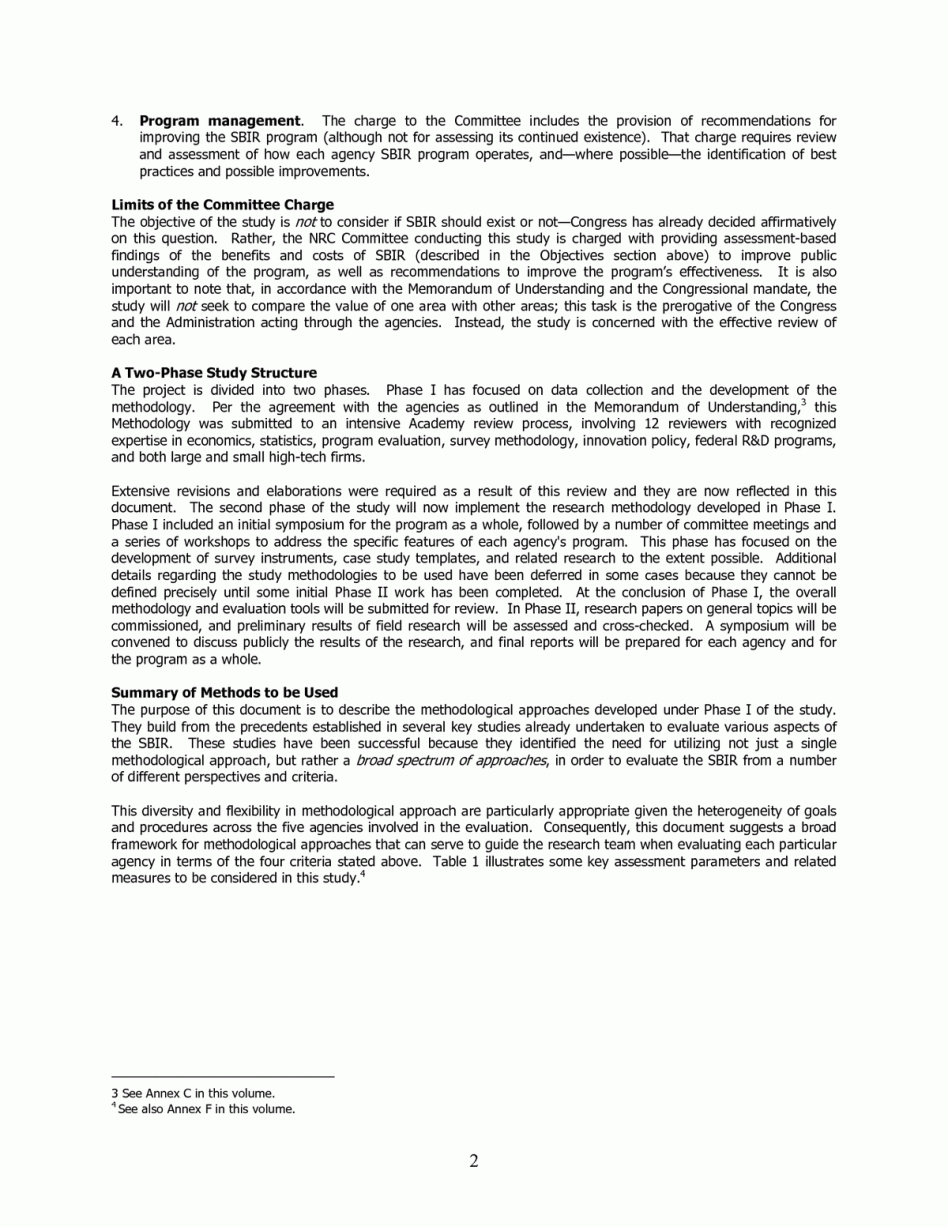 004 Template Executive Summary An Assessment Of The Small With Evaluation Summary Report Template