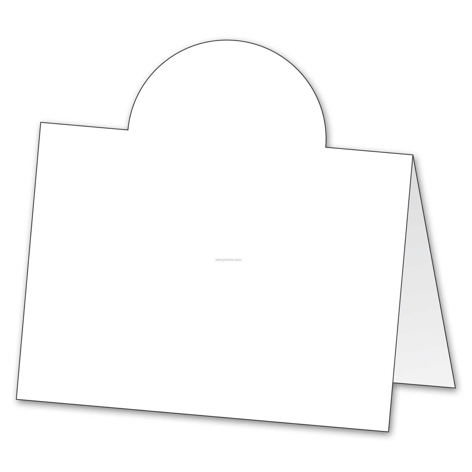 Blank Tent Card Template