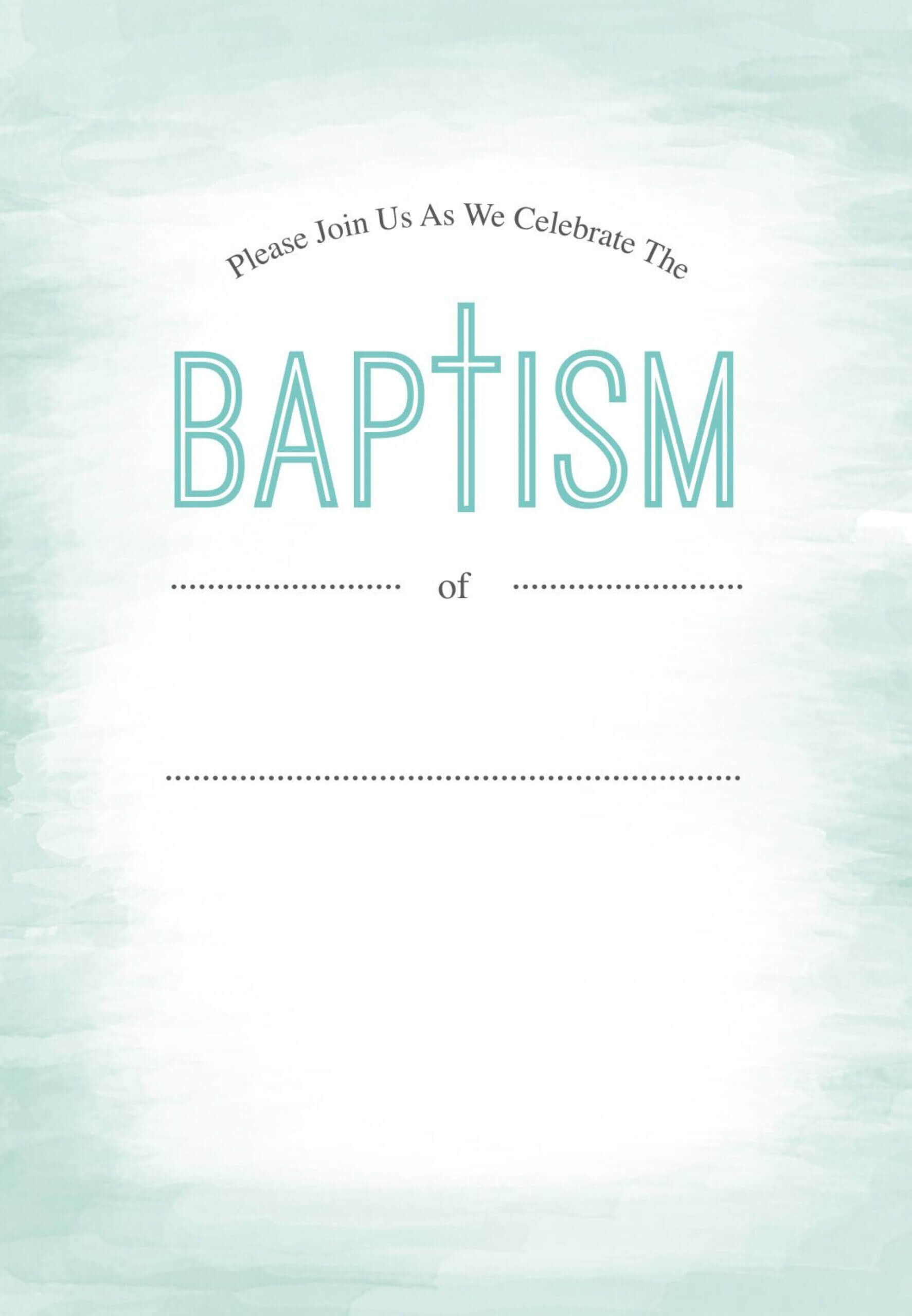 005 Free Baptism Invitation Templates Template Ideas Within Free Christening Invitation Cards Templates