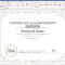 005 Microsoft Word Certificate Template Ideas Capture intended for Free Certificate Templates For Word 2007