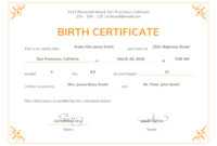 005 Official Birth Certificateplate Or Full Uk With Texas regarding Birth Certificate Template Uk