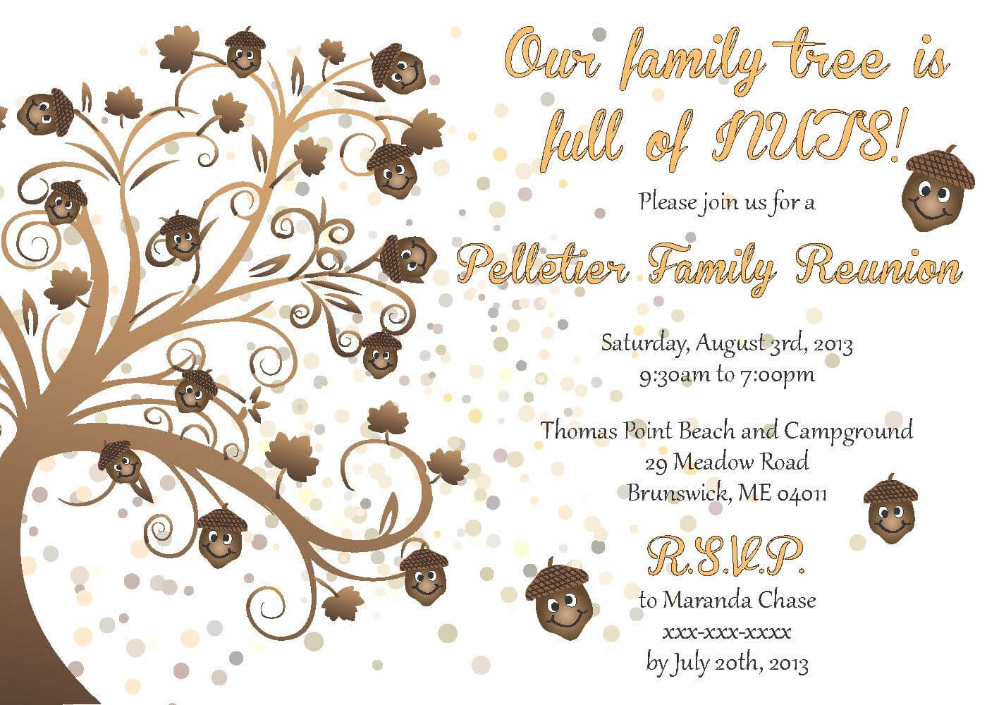 005 Template Ideas Family Reunion Invitations Magnificent Pertaining To Reunion Invitation Card Templates