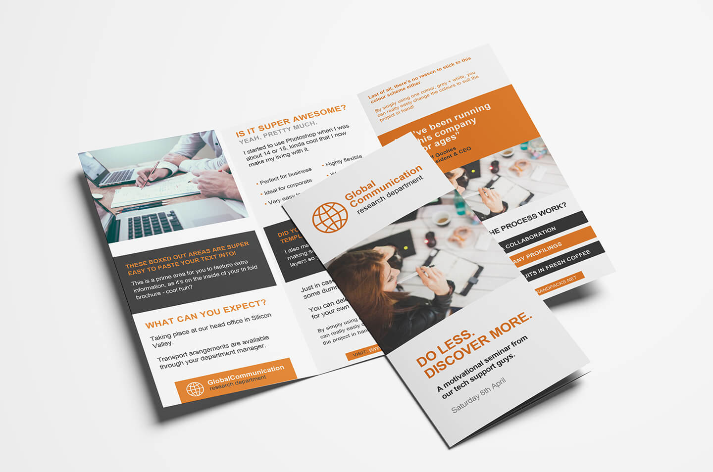 006 Fold Brochure Template Free Download Psd Singular 2 In 2 Fold Brochure Template Psd
