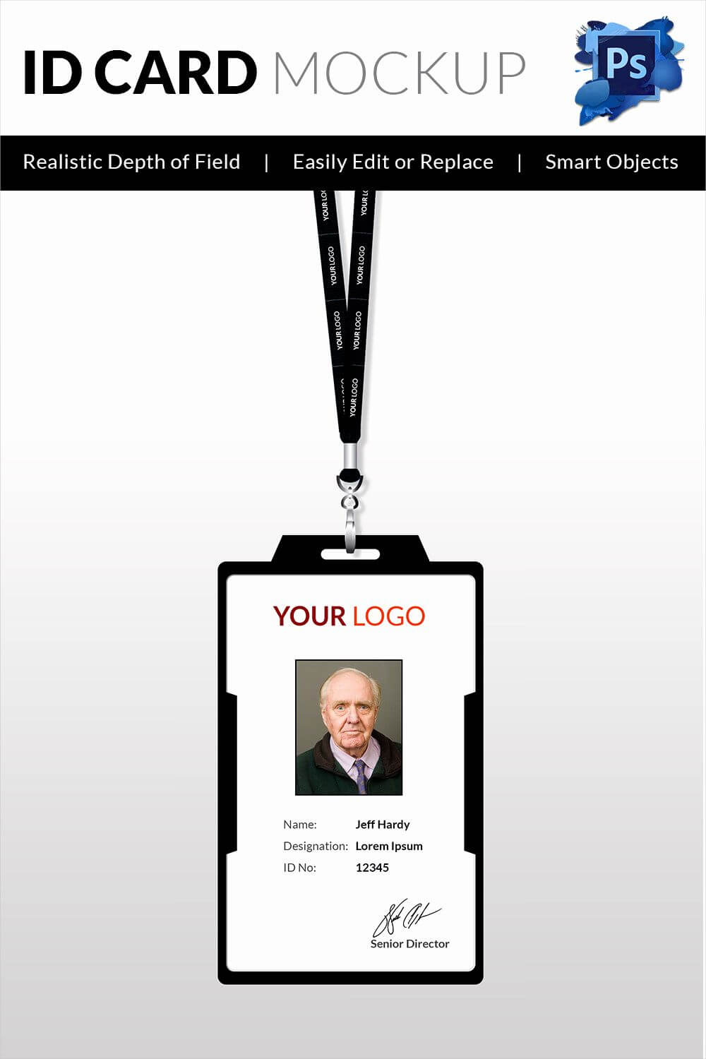 006 Free Id Badge Template Ideas Card Rare Download Employee Inside Id Badge Template Word