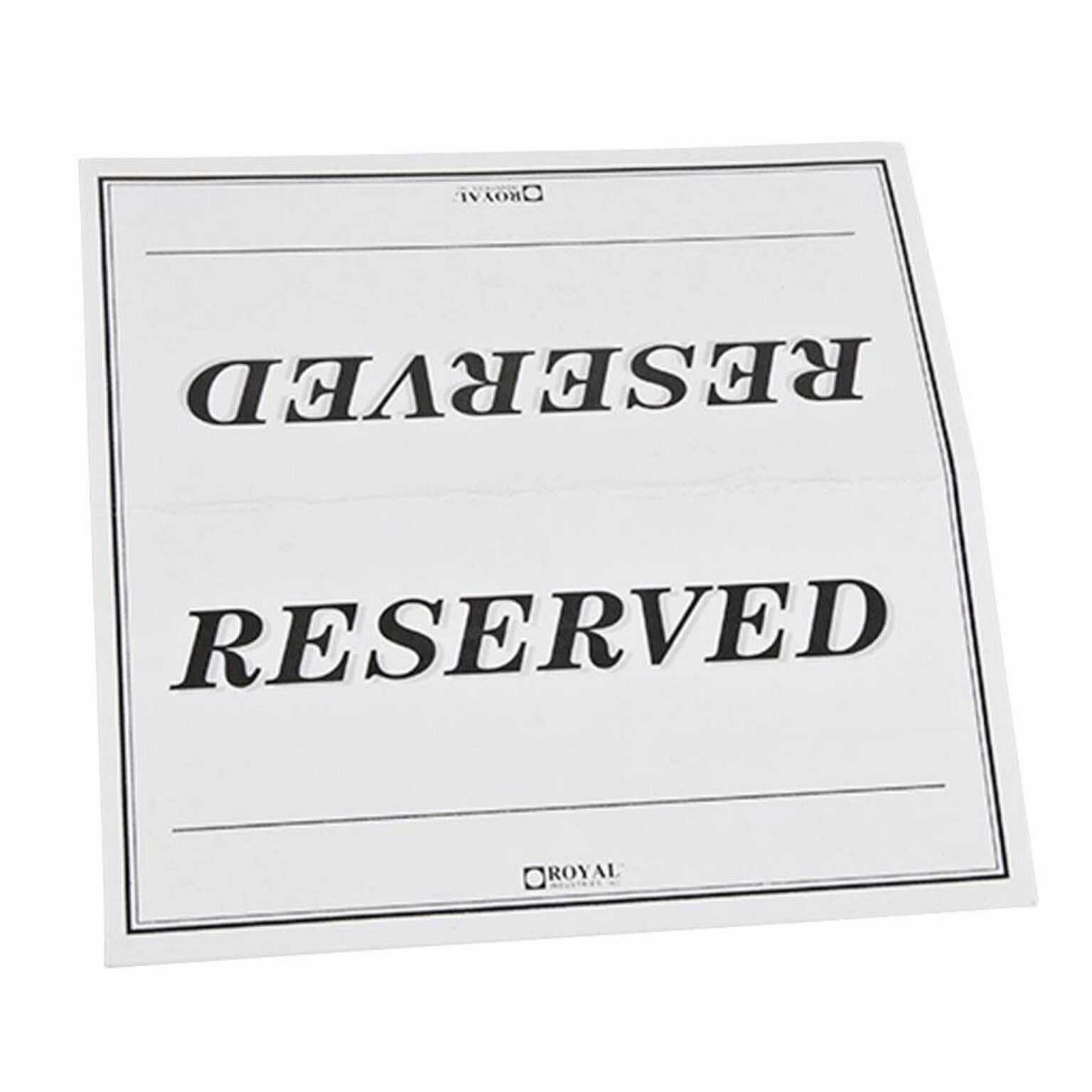006 Free Printable Reserved Table Signs Template Tent Best Intended For Reserved Cards For