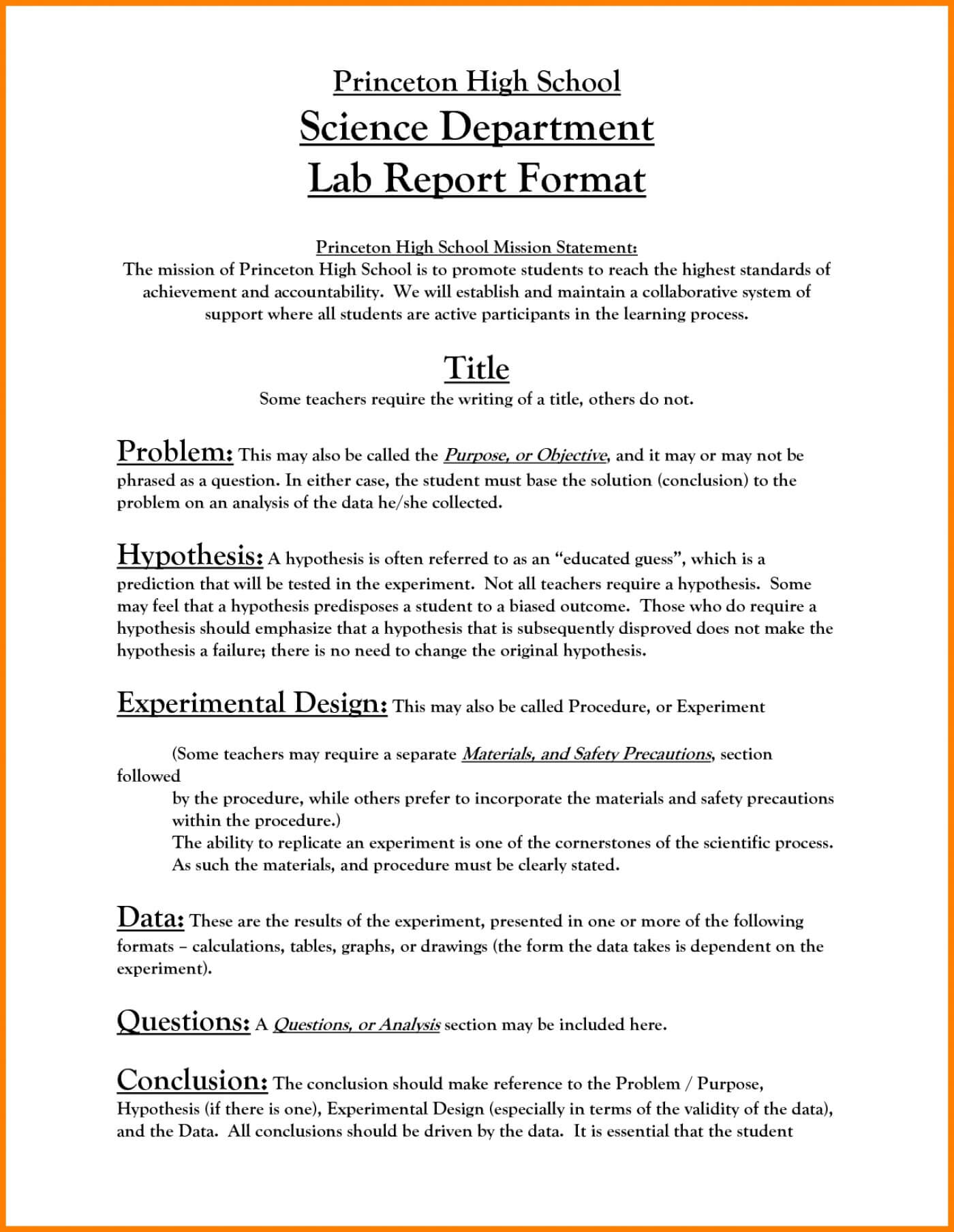 006 Lab Report Template Middle School Ideas Unforgettable Regarding Lab Report Template Middle School