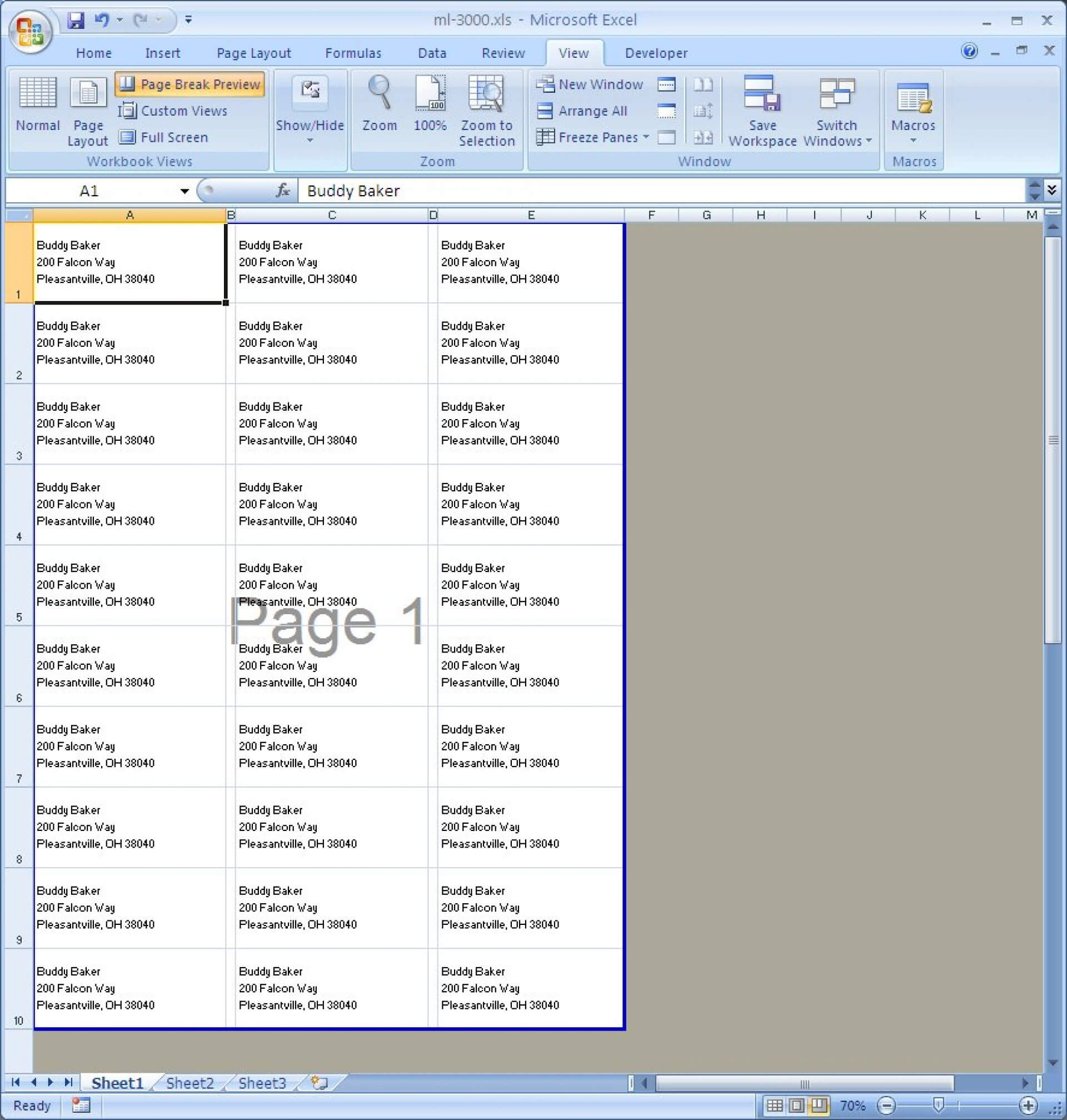 006 Microsoft Word Address Label Template Print Labels On With Label Template 21 Per Sheet Word