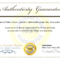 007 Certificate Of Authenticity Template Free Aplg Intended For Certificate Of Authenticity Template