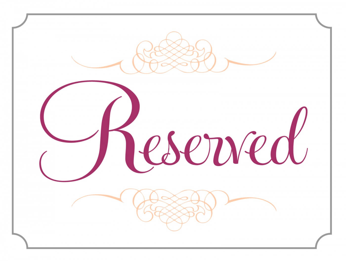 007 Free Printable Reserved Table Signs Template Ideas In Reserved Cards For Tables Templates