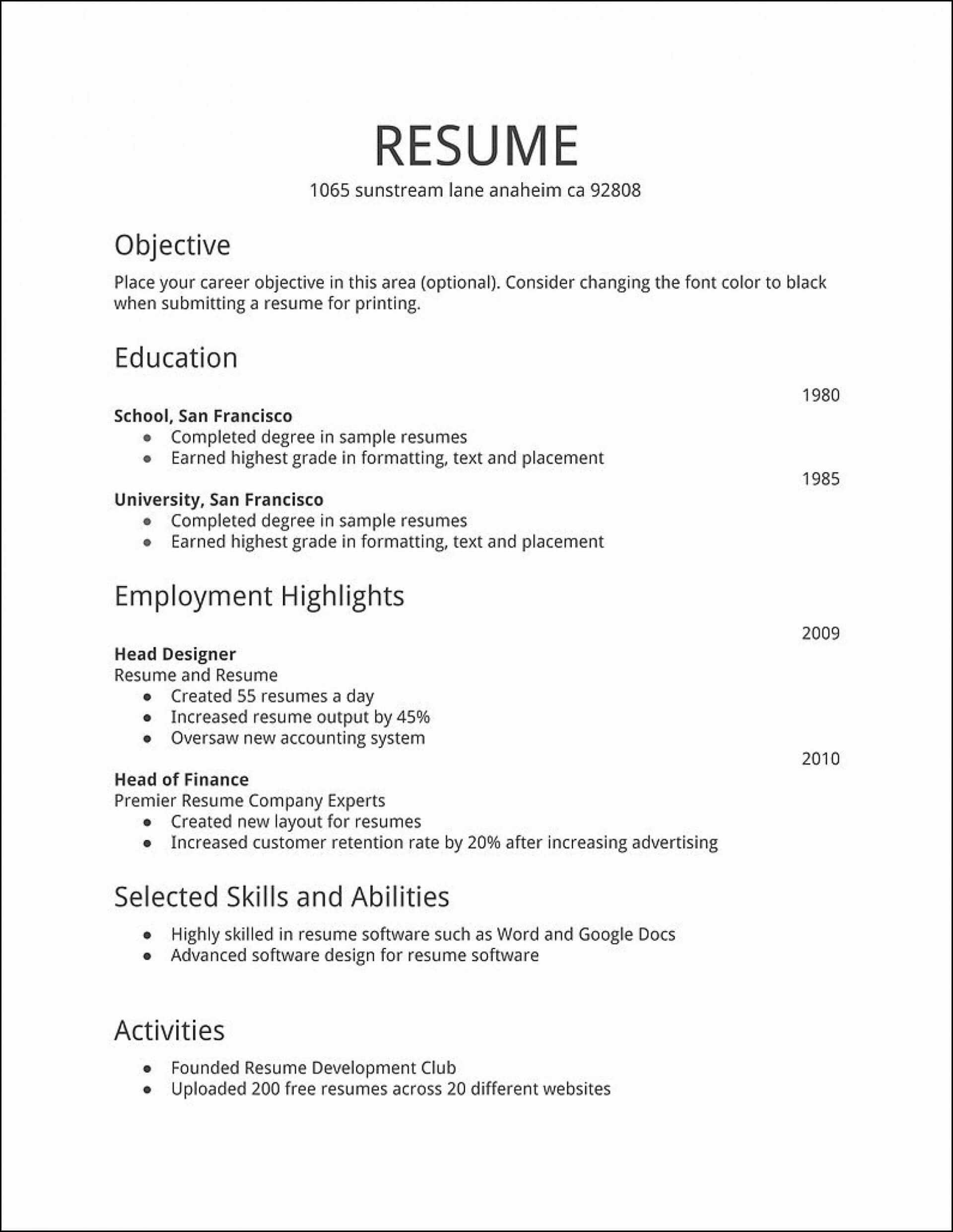 007 Free Resume Templates Microsoft Word Template Phenomenal Within Free Basic Resume Templates Microsoft Word