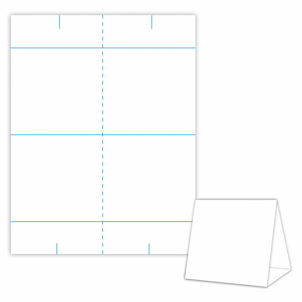 007 Free Table Tent Template Ideas Best Templates Printable For Free Tent Card Template Downloads