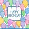 007 Happy Birthday Sign Template Banner Poster Vector With Free Happy Birthday Banner Templates Download