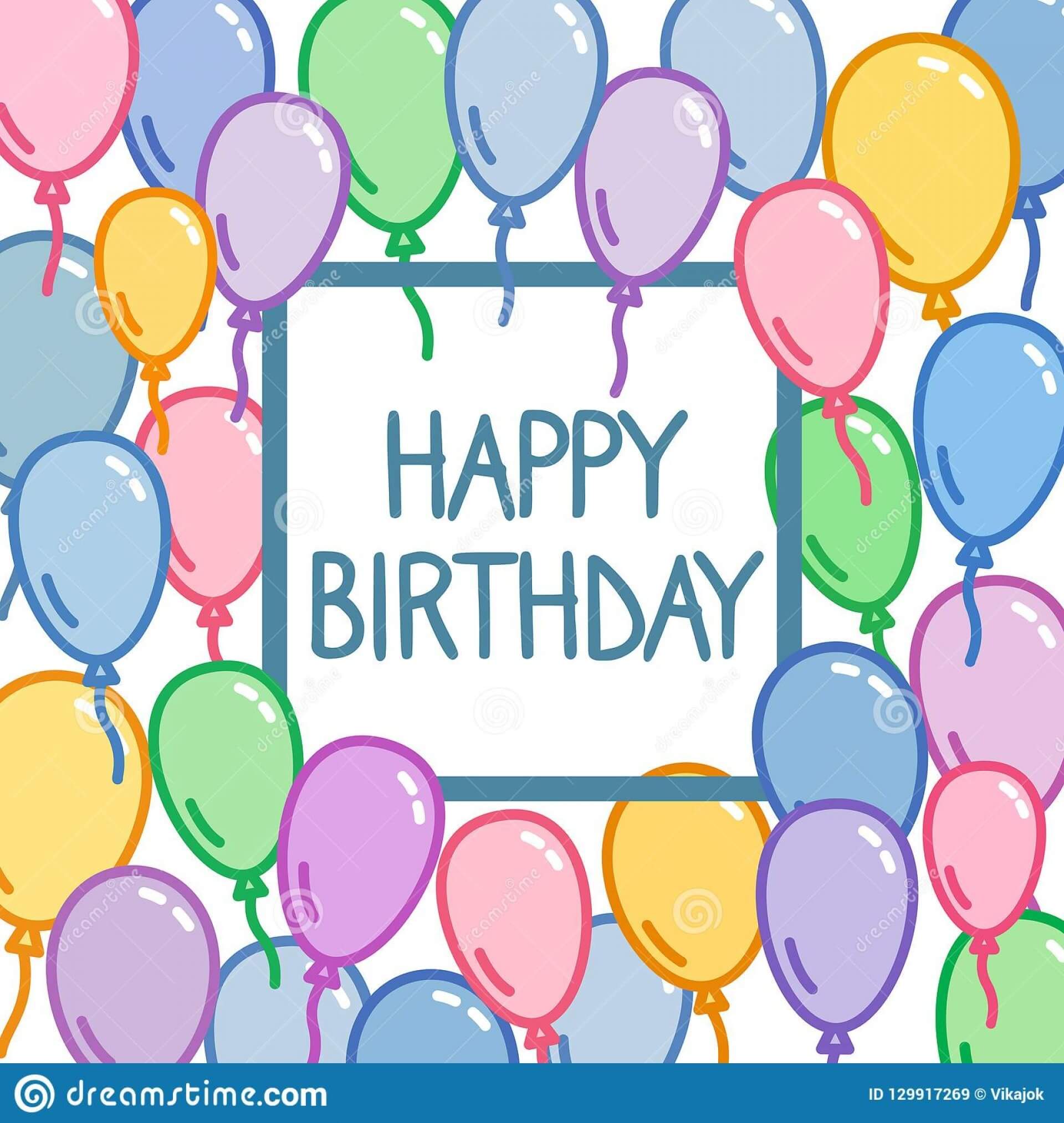 007 Happy Birthday Sign Template Banner Poster Vector With Free Happy Birthday Banner Templates Download