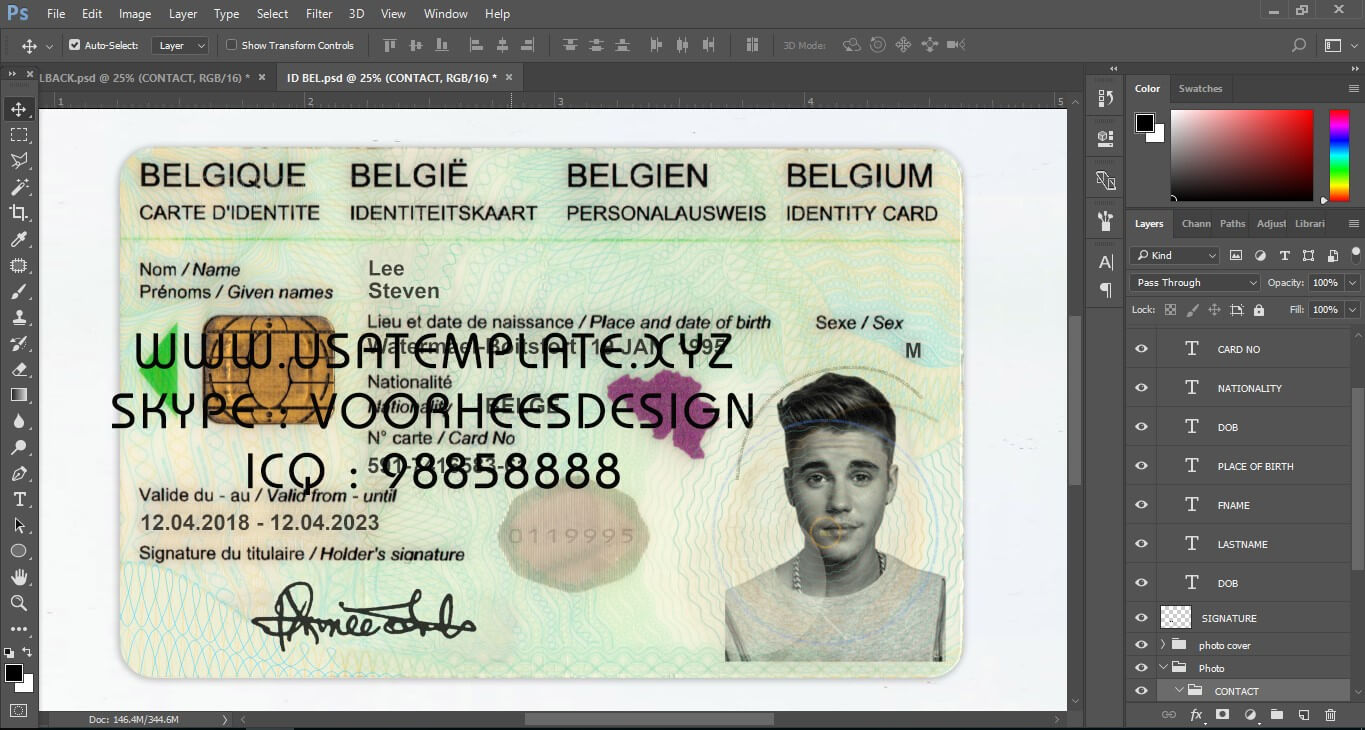 007 Screenshot 21 Id Card Template Photoshop Stirring Ideas For French Id Card Template