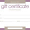 007 Template Ideas Stunning Free Customizable Gift Intended For Custom Gift Certificate Template