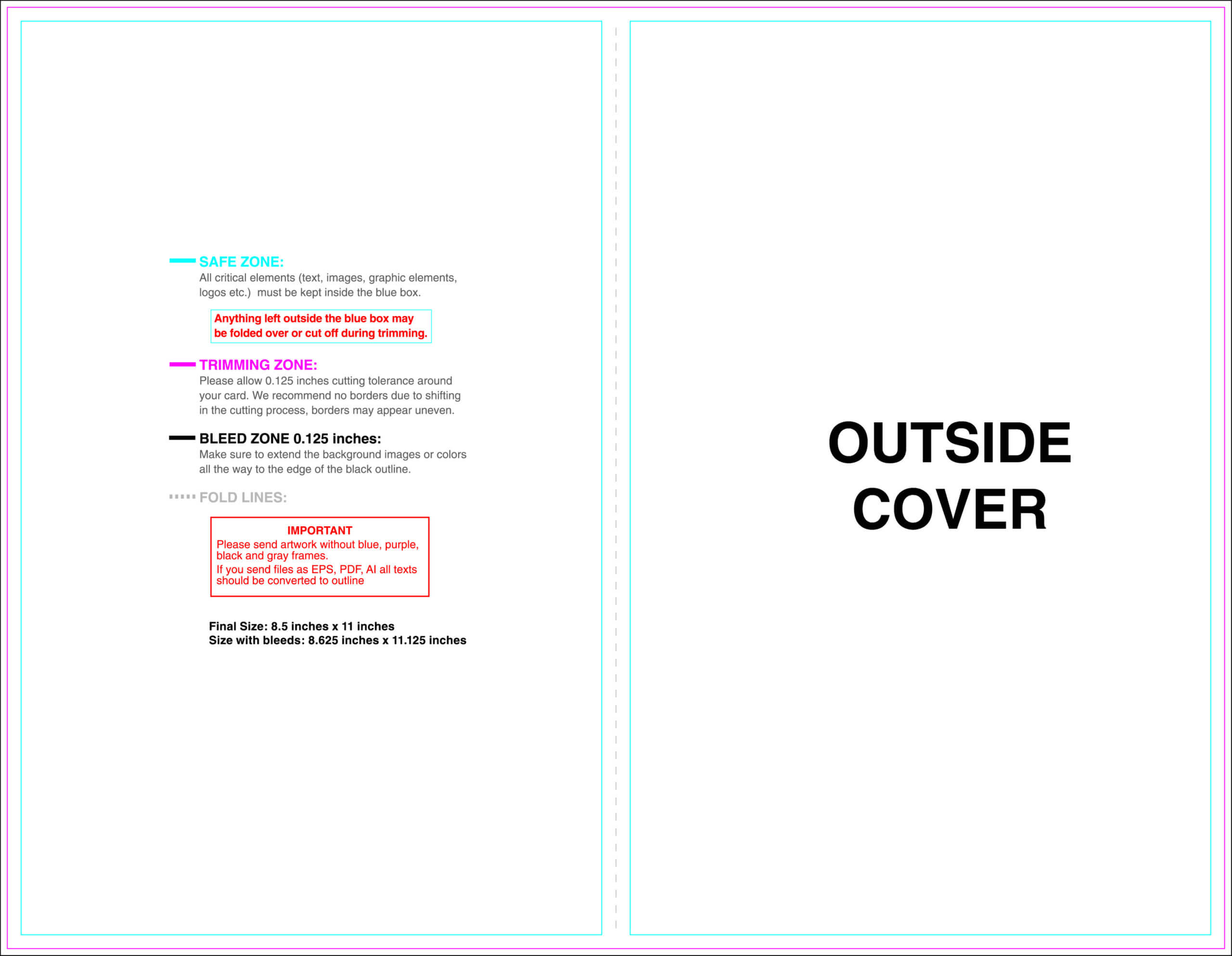 008 Half Fold Program Template Ideas Best Images Of Page For Half Fold Card Template