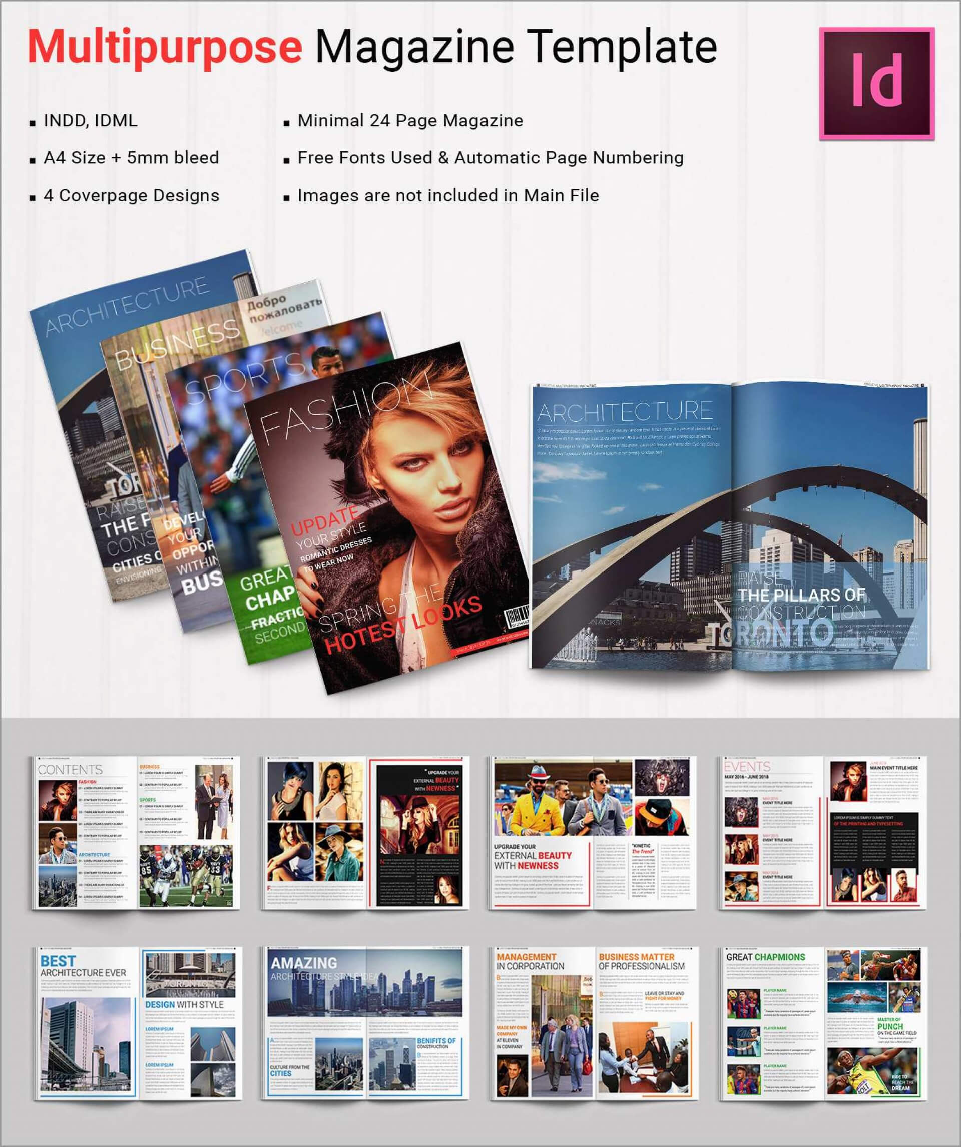 009 Template Ideas Free Magazine Layout Templates For With Magazine Template For Microsoft Word