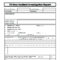011 20Employee20Nt Report Form Pdf Hse Template Format For Throughout Health And Safety Incident Report Form Template
