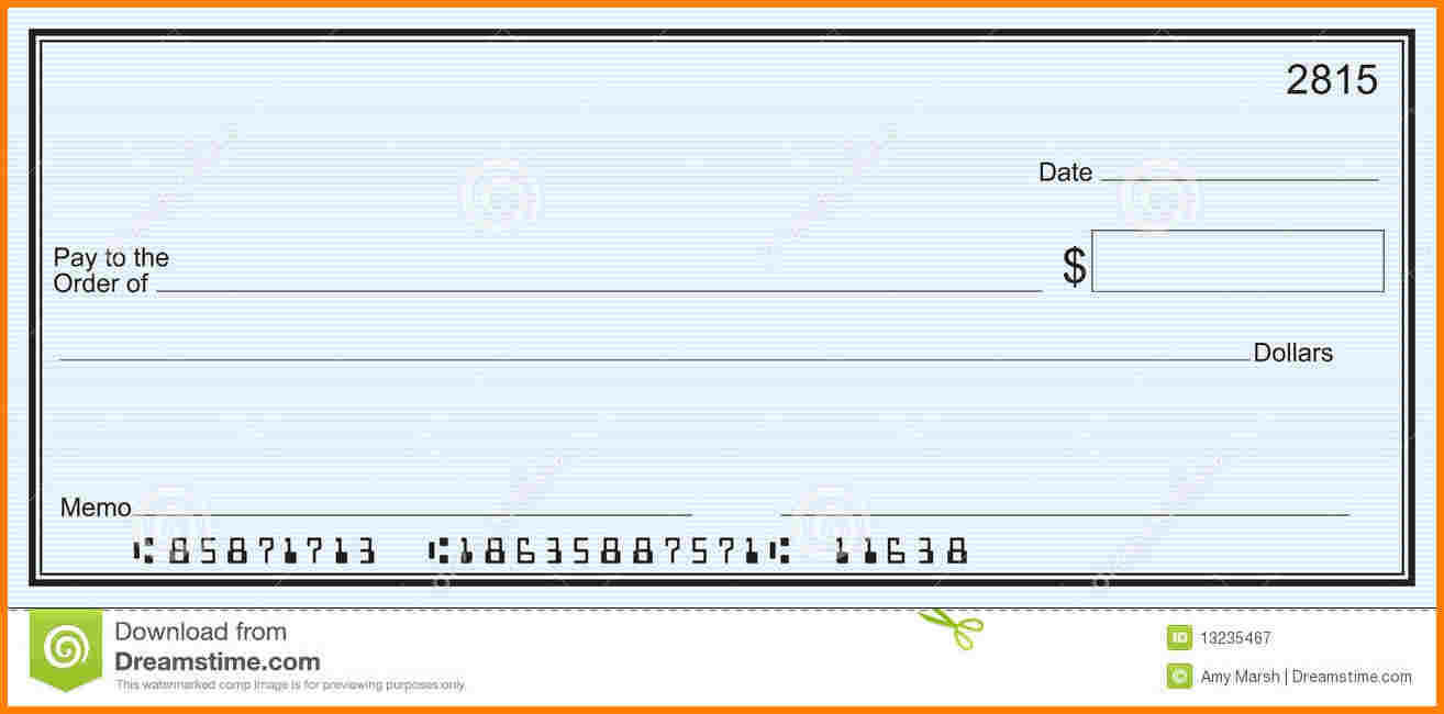 011 Checks Template Word Blank Check Templates For Microsoft Inside Large Blank Cheque Template