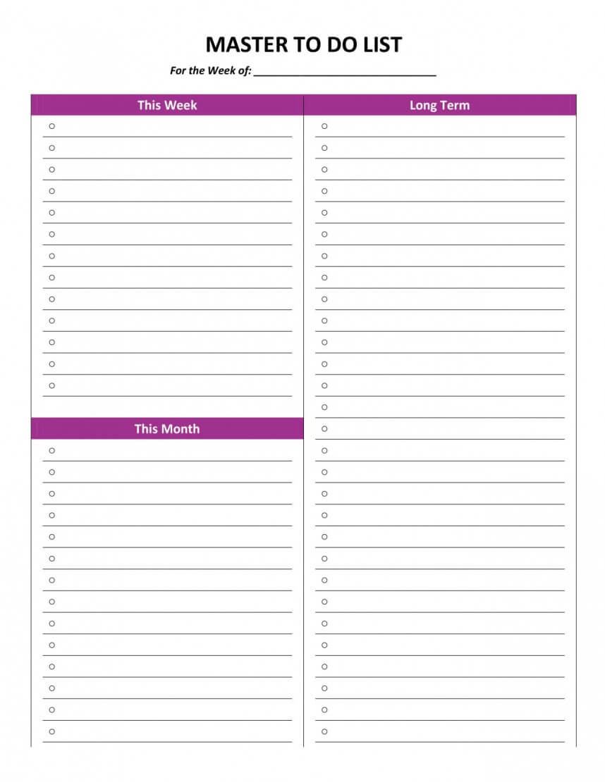 011 Daily Task List Template Word Ideas Free To Do Intended For Daily Task List Template Word