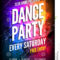 011 Party Flyer Design Templates Free Download Template In Dance Flyer Template Word