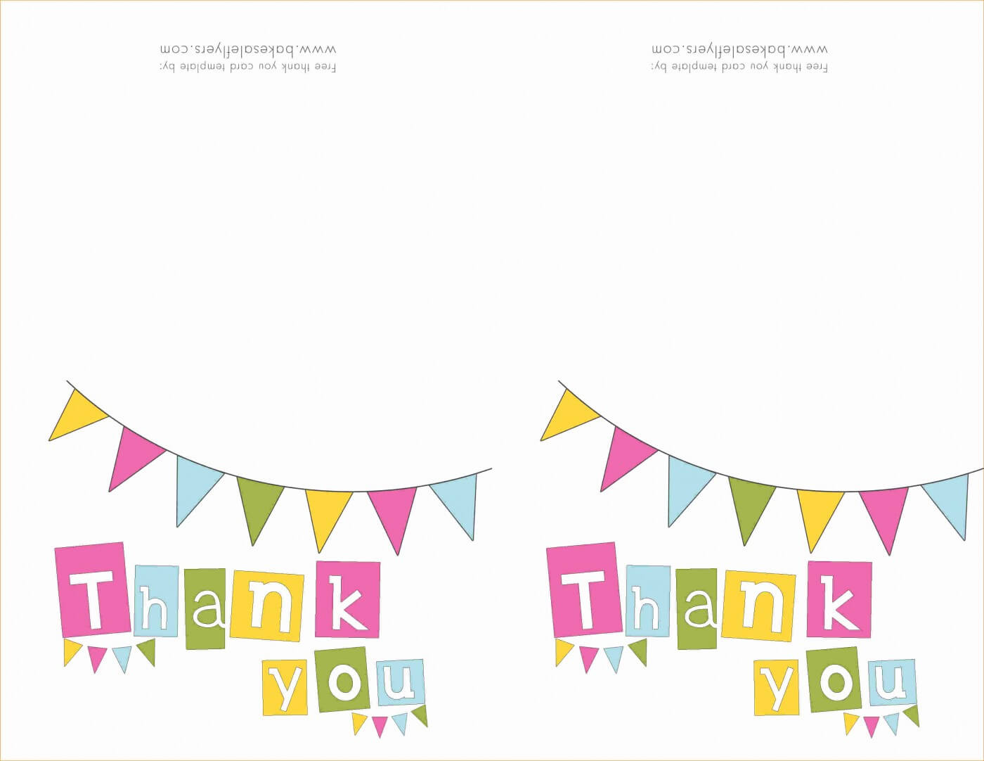 011 Template Ideas Printable Thank You Card Templates Blue With Regard To Free Printable Thank You Card Template
