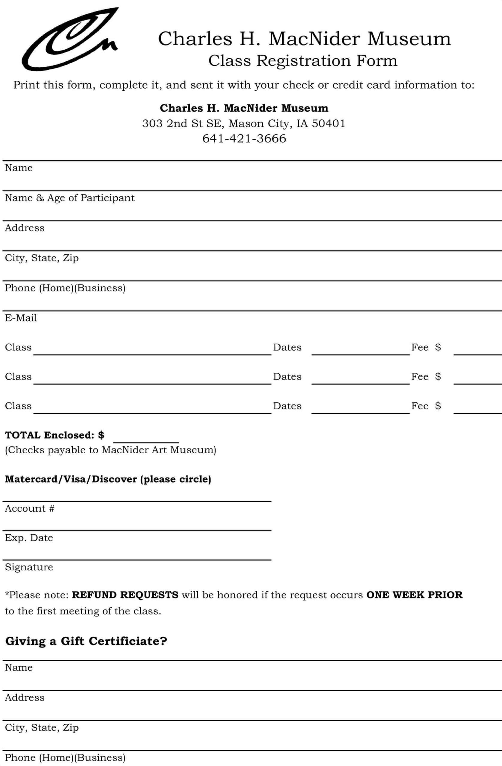 012 Registration Forms Template Word Free Hotel Form New Intended For Registration Form Template Word Free