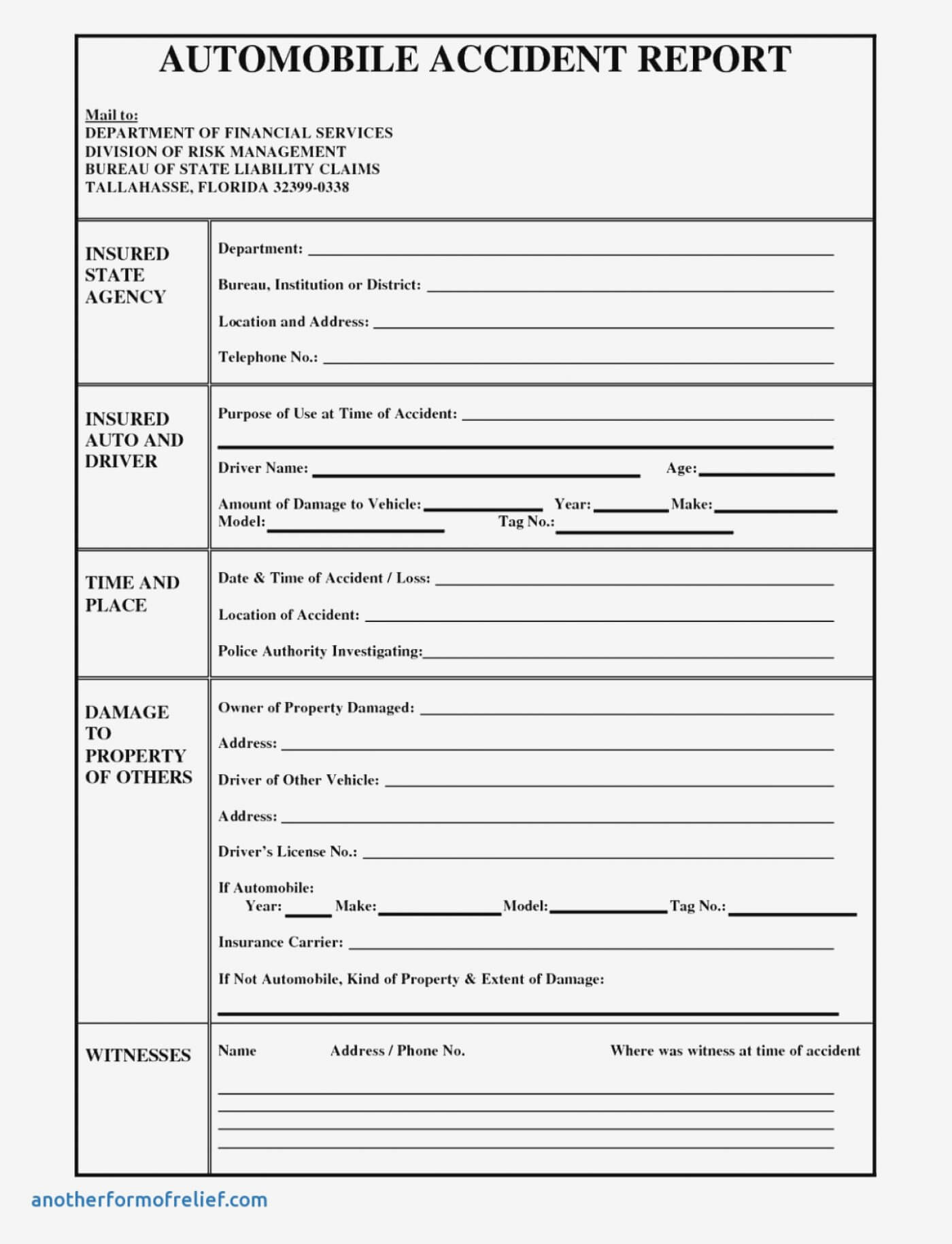 012 Template Ideas Vehicle Accident Report Form Forms Pretty Throughout Vehicle Accident Report Form Template