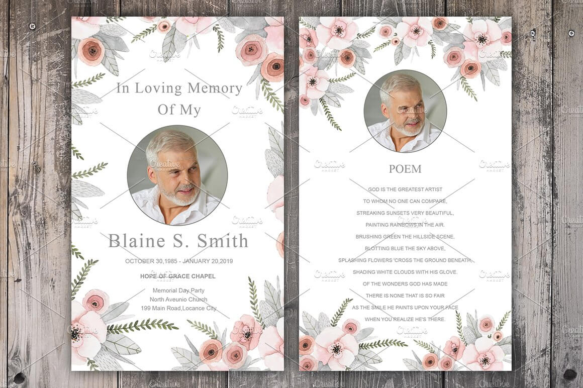 013 Funeral Prayer Cards Templates Template Ideas Card Throughout Prayer Card Template For Word